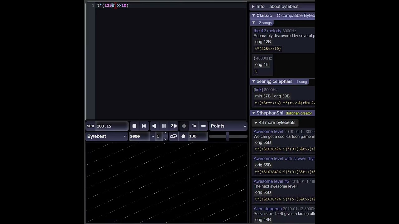 all 42 melody variations part 3 (100 - 150)