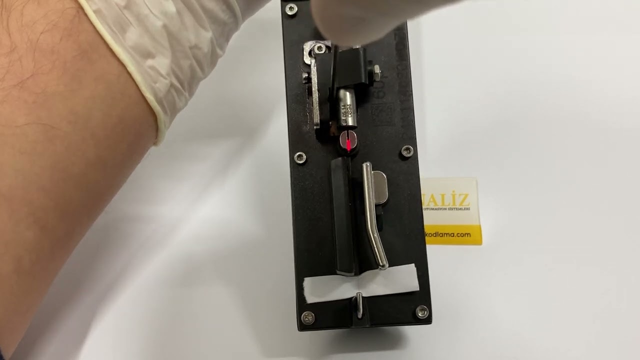 VIDEOJET 1000S NOZZLE AYARI #videojet#inkjet#inkjetprinter#tarihkodlama