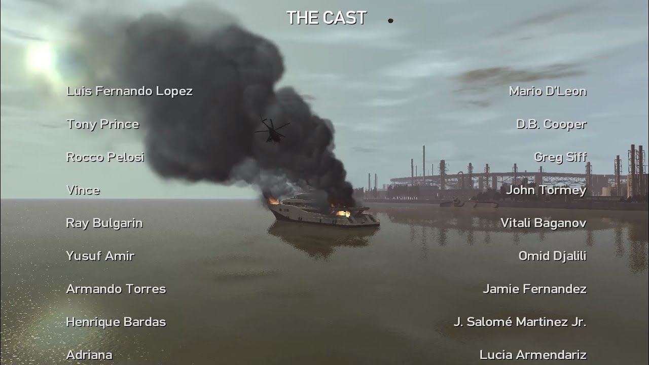 GTA 4 The Ballad Of Gay Tony Ending Credits Xenia Xbox 360 2009 HD PC 2010 HD