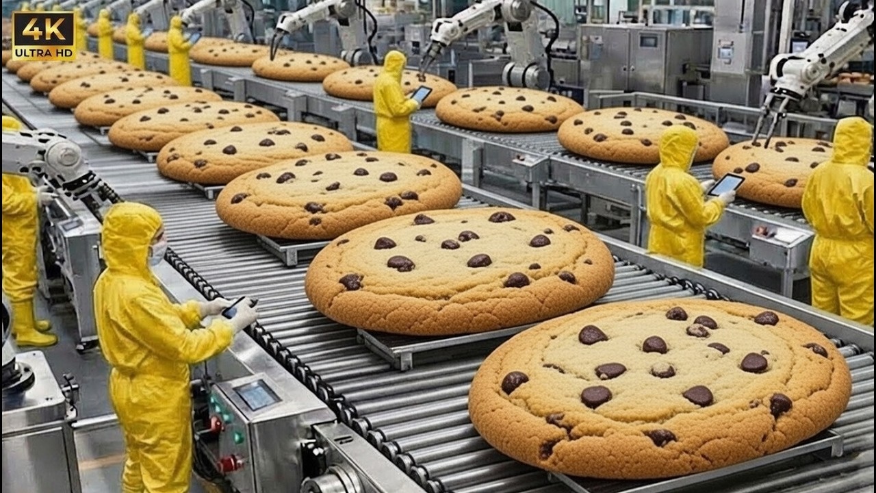 Inside the Factory That Bakes 3 Million Cookies Daily — The Recipe They'll Never Share