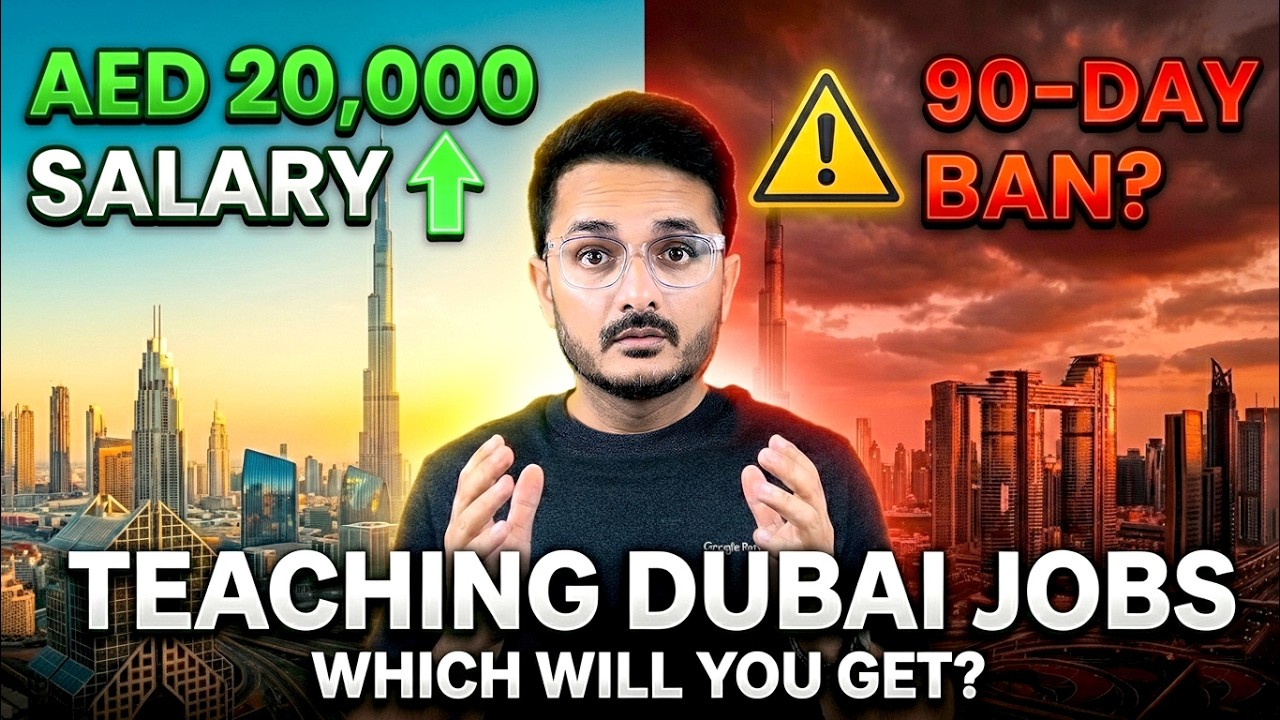 Teaching Jobs Dubai 2026 | NEW KHDA Rules: 90-Day Restriction & 2028 Deadline!