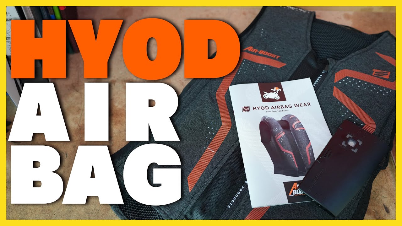 【HYOD】ついに発売になったエアバッグをレビュー！【ヒョウドウ・AIRBAG・バイク・レース】