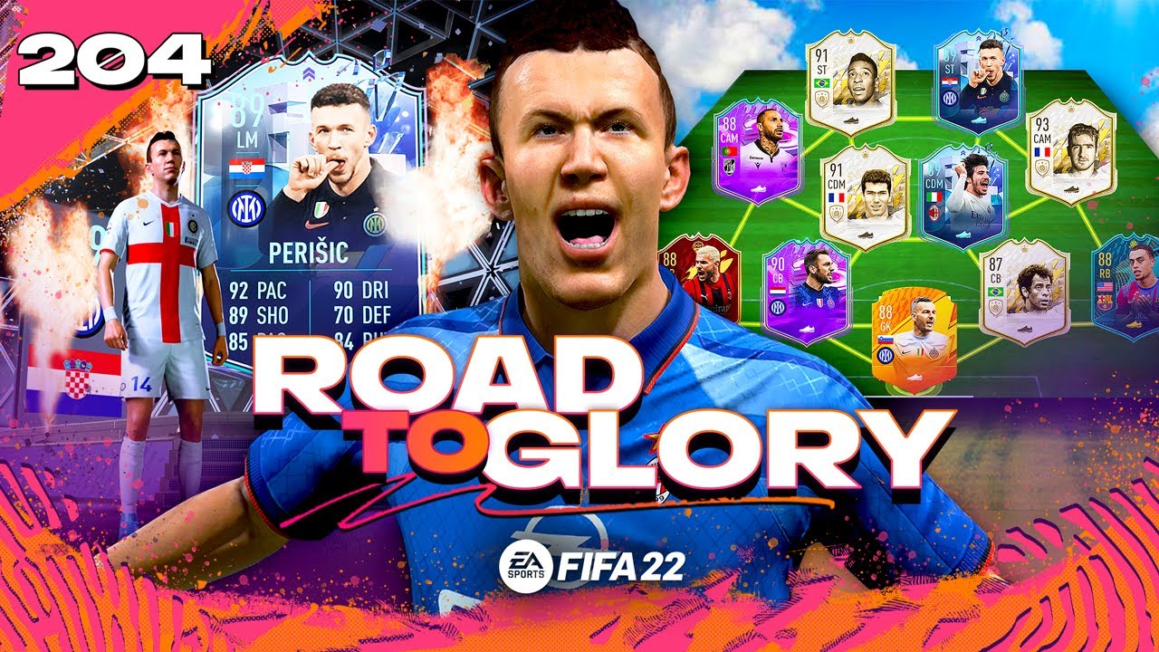 I unlocked FANTASY FUT PERISIC and he's a CRAZY STRIKER!!! FIFA 22 Road to Glory #204