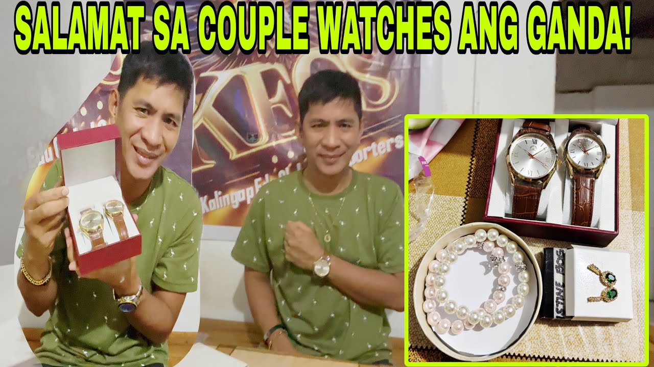 SALAMAT PO SA SECRET TITAS NG BIGAY NAG COUPLE WATCHES AND ATE CRISTNE MAM VIOLA!