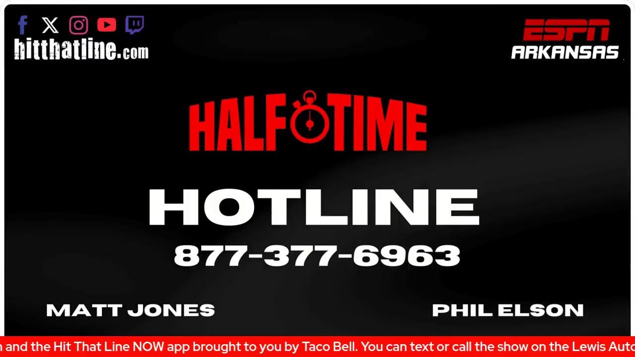 WATCH: Halftime is LIVE