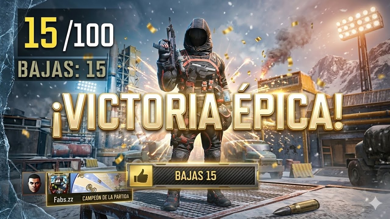 15 KILLS para ganar Battle Royale… ¡Partida brutal!