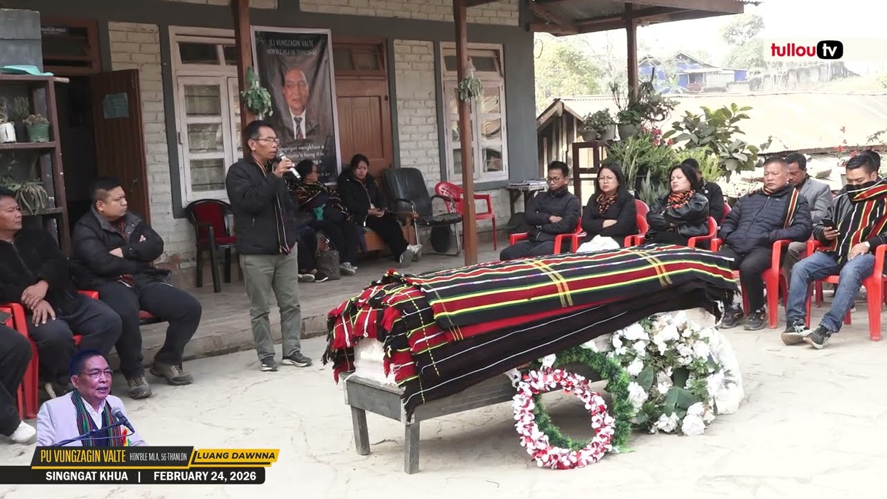 Singngat khua a Pu Vungzagin Valte luang vaidawnna & sunna