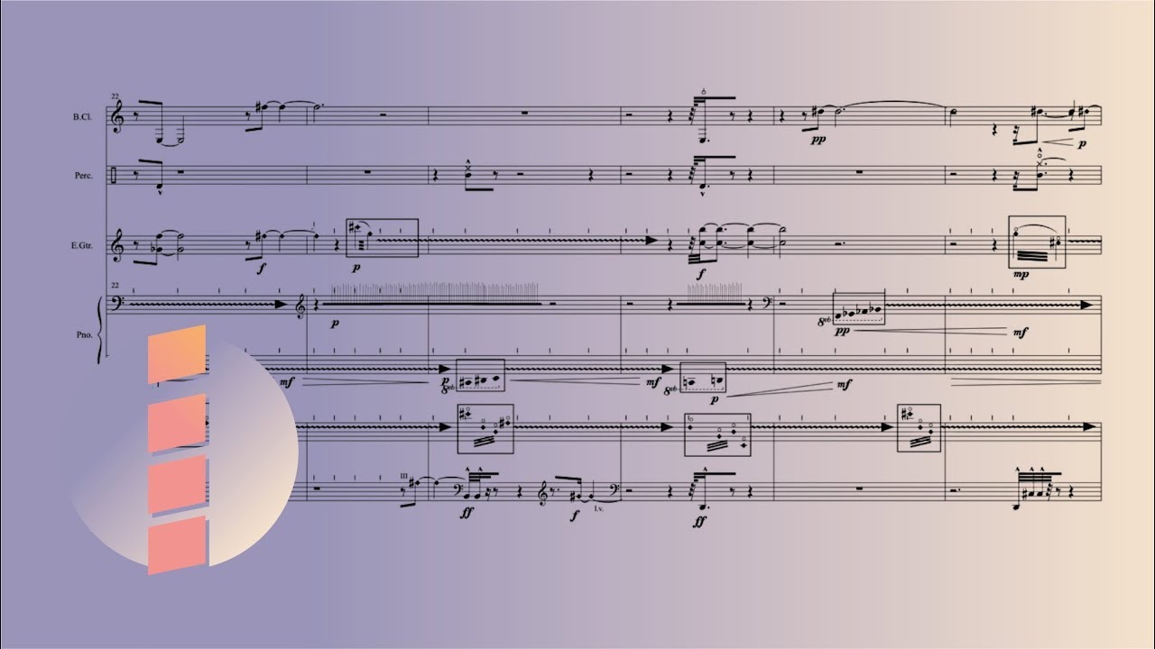 Ken Ueno - ...blood blossoms... [w/ score]
