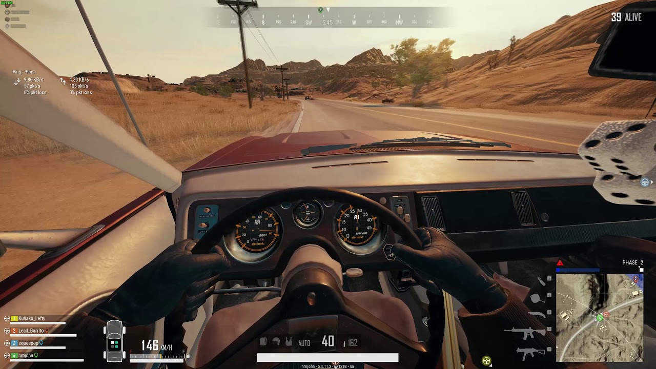 PUBG: Always take a car chase