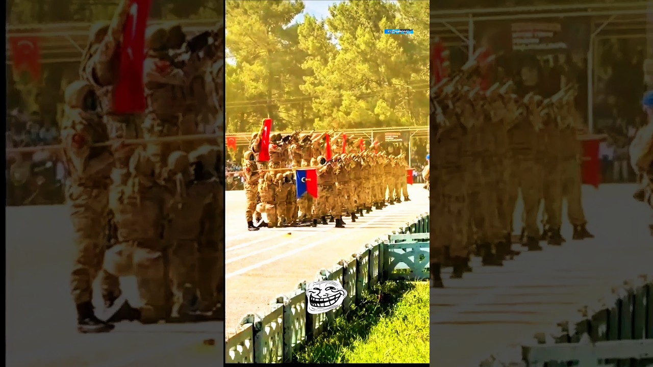 🔥 Turkey's Elite Military Parade Stuns the World! 🇹🇷⚔️ #turkisharmy #turkishmilitary #skills
