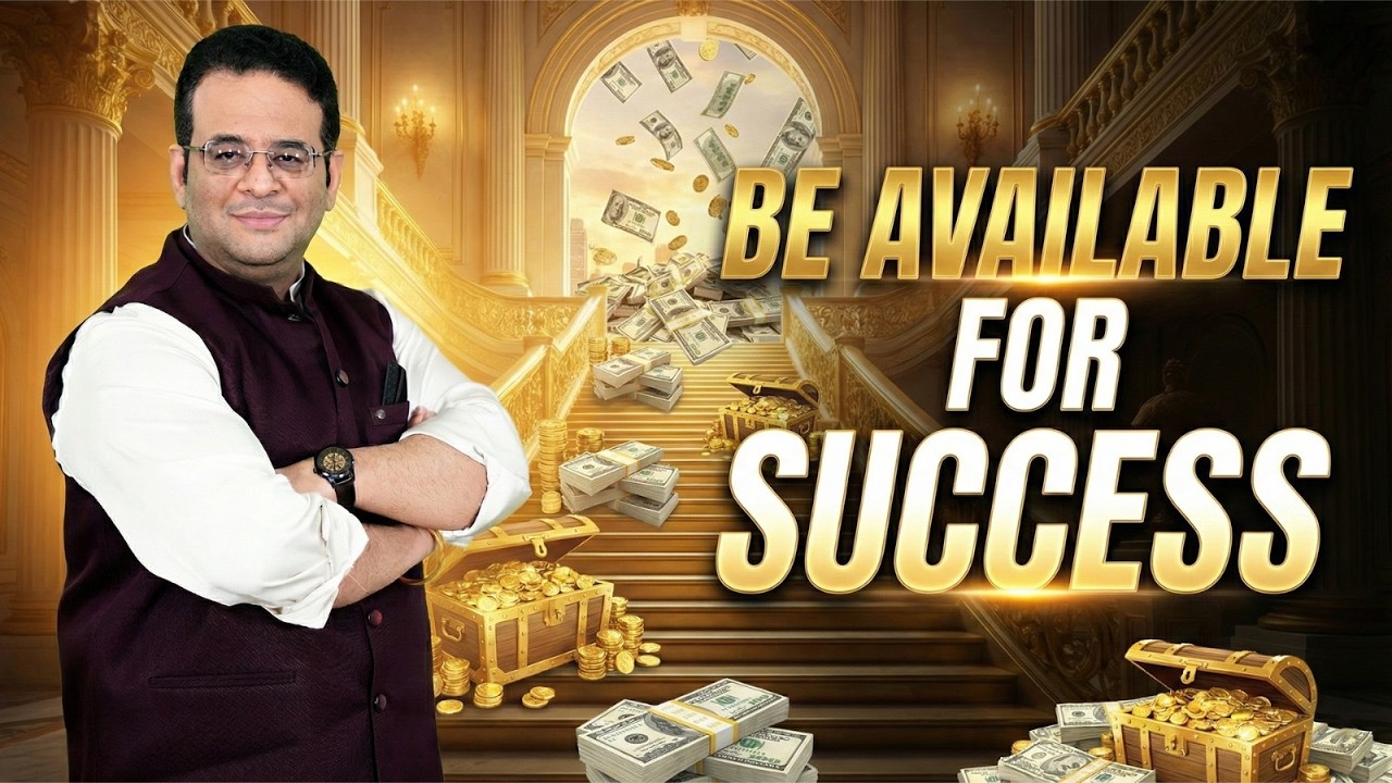 🔓 Be Available for Success! | When You’re Ready, the Universe Responds 🌌🔥 | | #siddharthabhardwaj