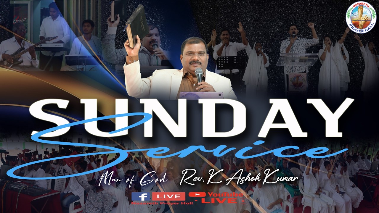 SUNDAY SERVICE | REV. K. ASHOK KUMAR | 15/03/2026