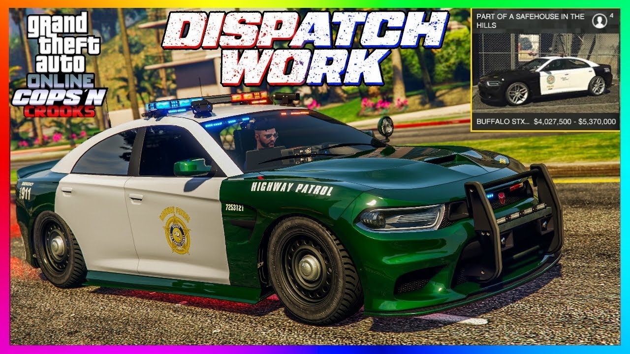 ALL NEW DISPATCH WORK, Unlock BUFFALO STX PURSUIT, Police Cars, GTA5 DLC 2026 (GTA Online Update)