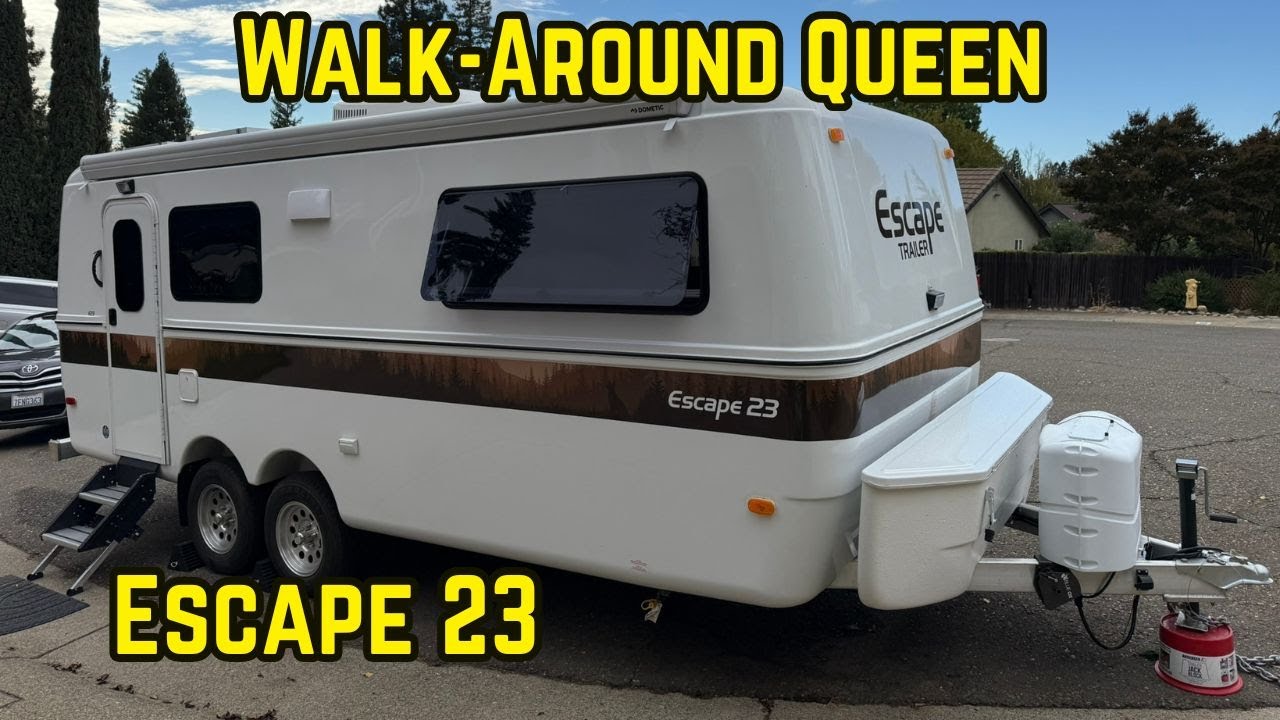 Don't Buy a Trailer Until You See This: Escape 23 Queen Bed