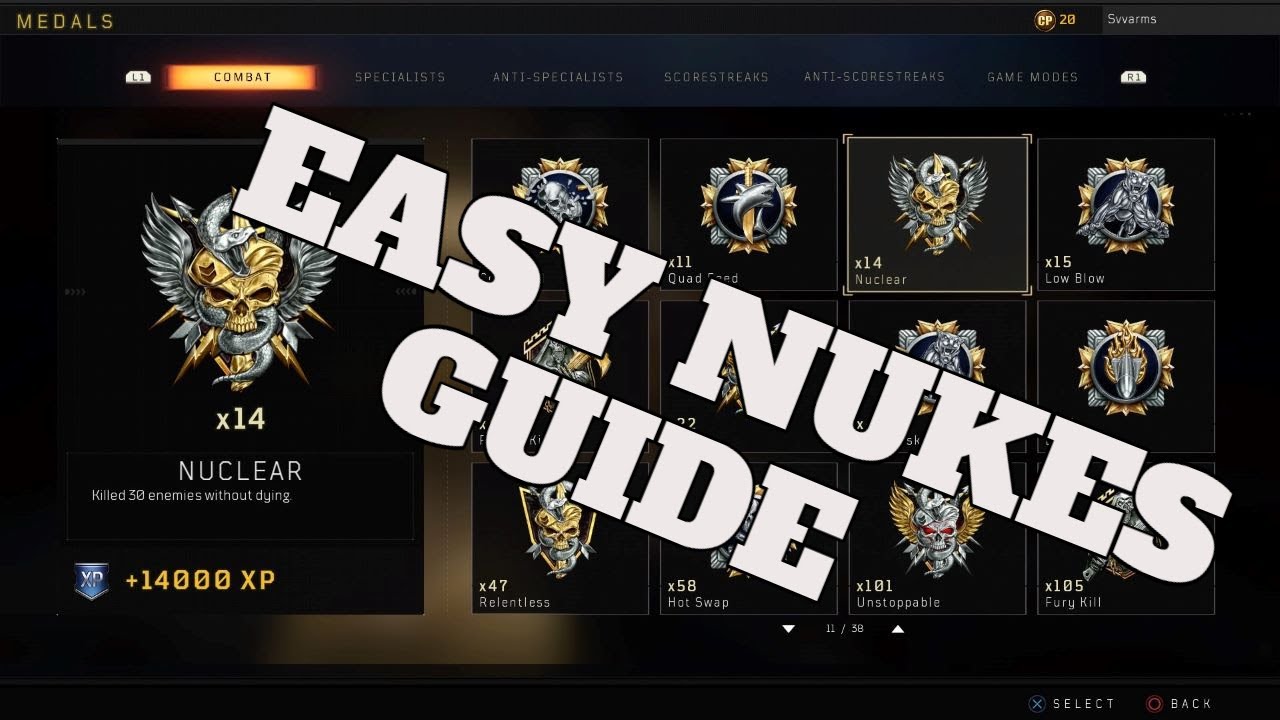 Easy nuke guide!! (BO4)