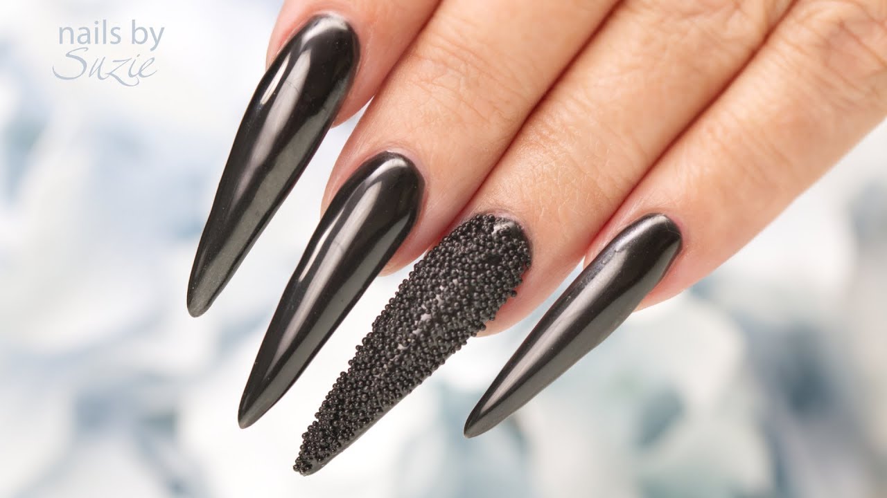 Black Chrome and Metallic Microbeads