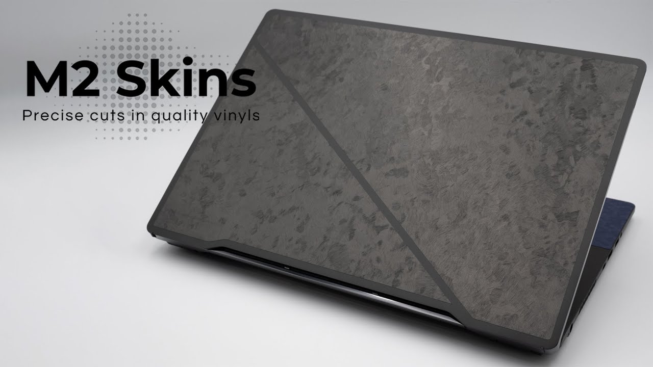 M2Skins Asus Zephyrus M16 (2023) Half Top Lids Installation