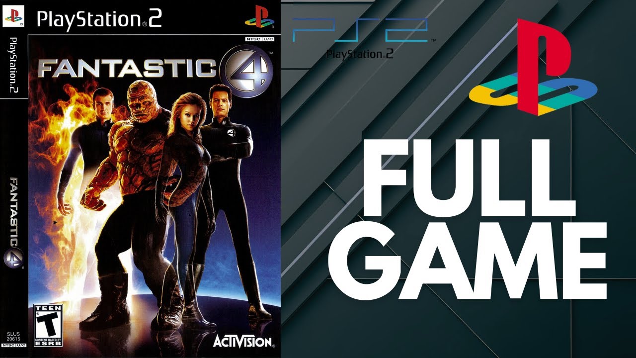 Fantastic Four (PS2) - Full Game Walkthrough / Longplay [1080p FHD 60fps]