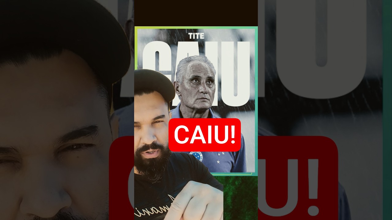 TITE &Eacute; DEMITIDO DEPOIS DE EMPATE COM O VASCO #shorts