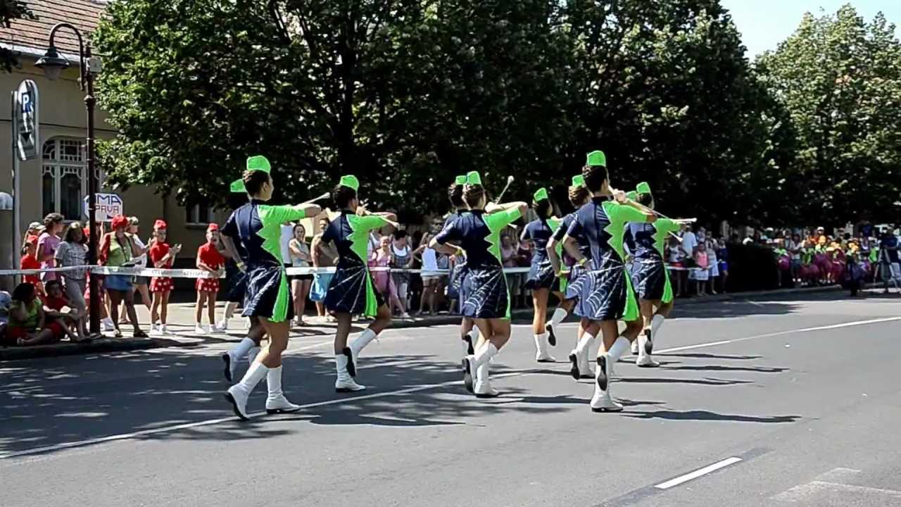 Mazsorett Grand Prix menetverseny 1/7 - 2012 Siófok Nemzetközi Művészeti Fesztivál