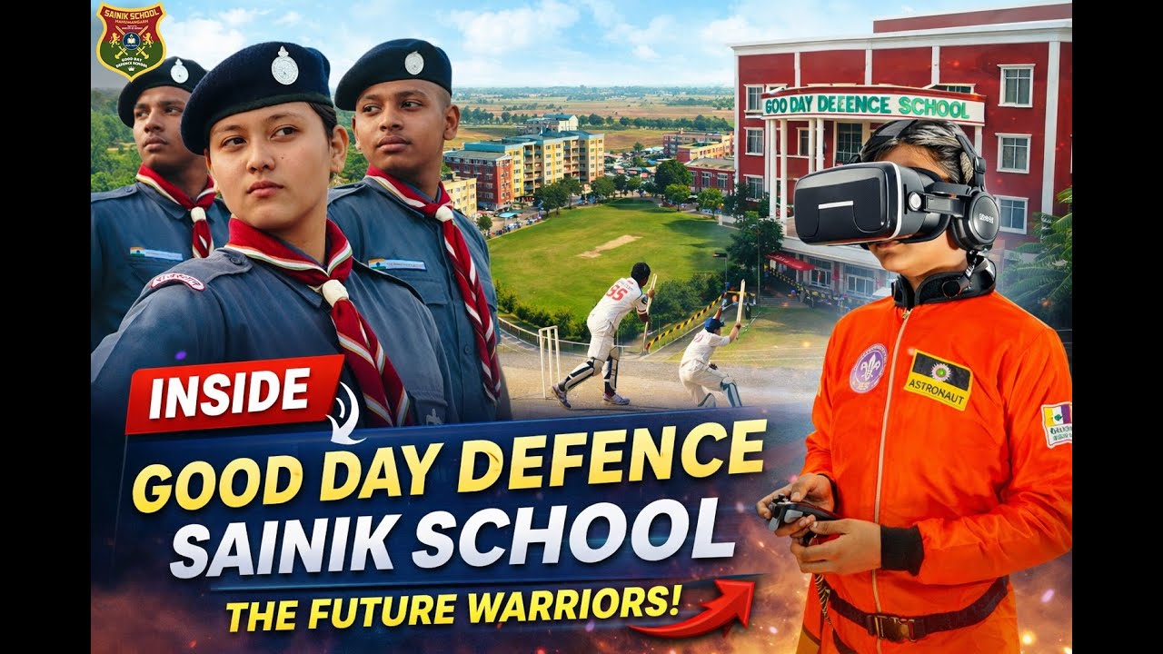 Good Day Defence School Hanumangarh Rajasthan | Profile Video #school  #defenceschool #sainikschool