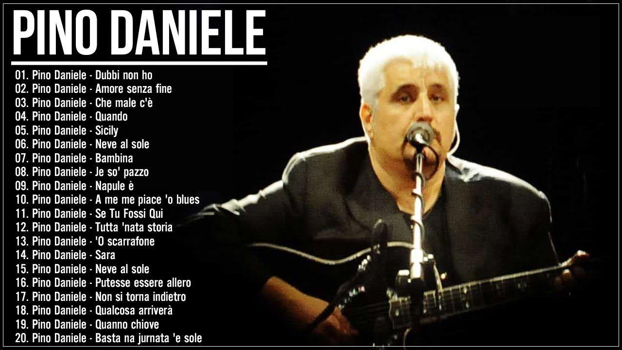 Bellissima canzone di Pino Daniele - Pino Daniele Album Completo - Pino Daniele 2025 Canzoni