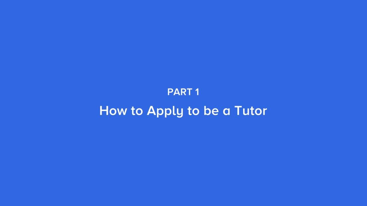 Ziktalk - How to apply to be a Tutor?