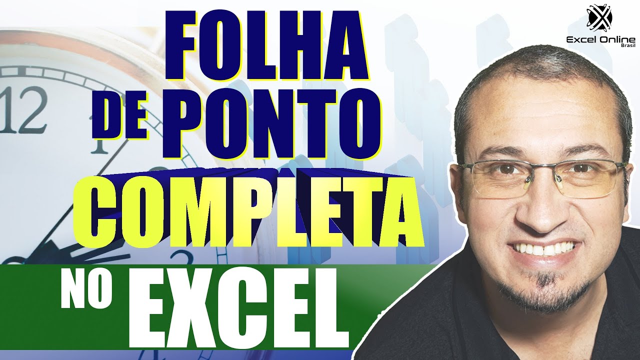 ✅Folha de Ponto Passo a Passo no EXCEL. Solução Exclusiva!