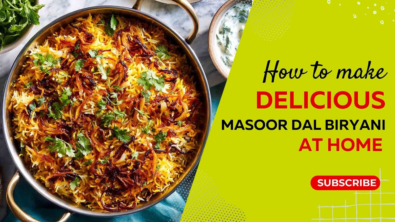 Masur daal Biryani recipe😊🥰😍😋 #Sara's kitchen #yt studio #video #cooking recipe 🥰😍😋😊😋