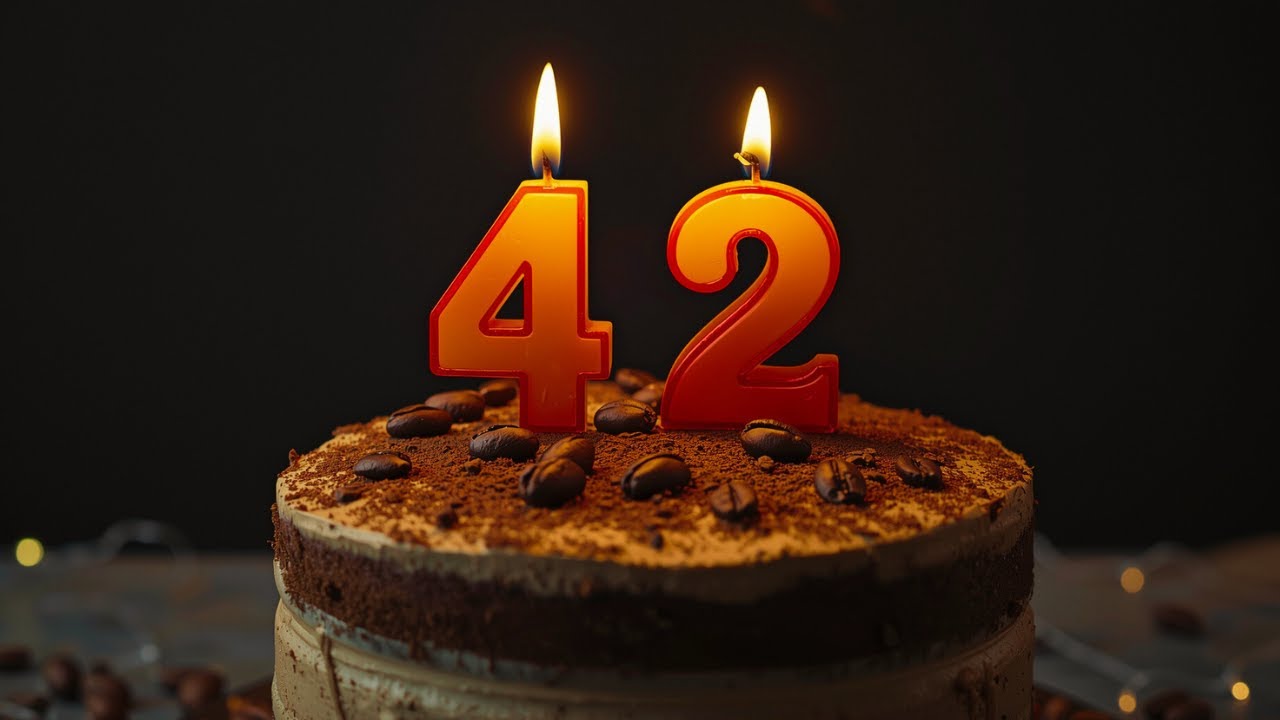 Happy  42nd Birthday Song 🎂 | Wishing you happiness and success (30 Minute Loop & Countdown)