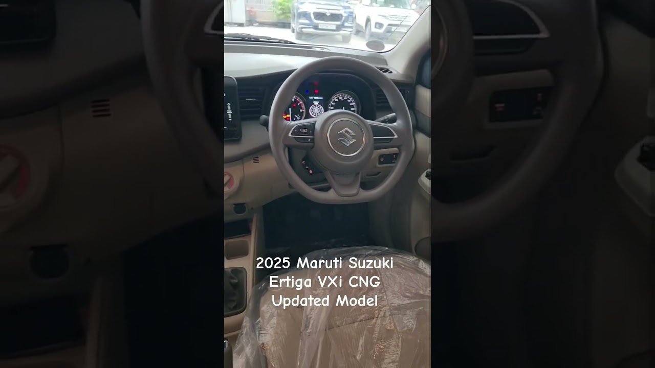 2025 Maruti Suzuki Ertiga VXi 6 airbags Updated Model 🔥❤️