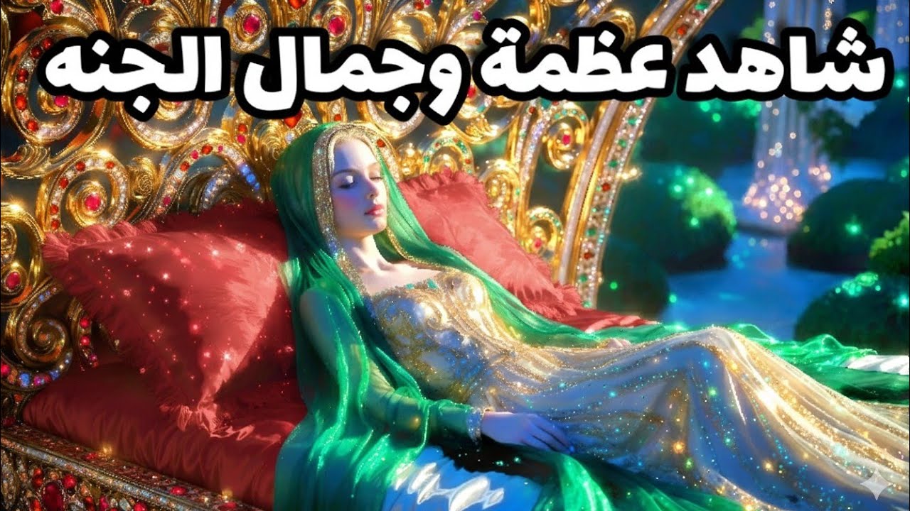 رحلة الي الجنة بالذكاء الاصطناعي شاهد عظمة وجمال الجنه كأنك بداخلها