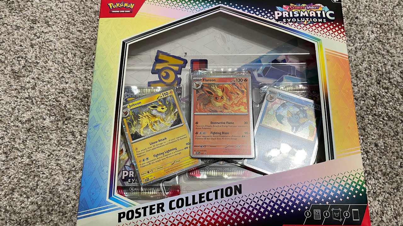 Pokémon Prismatic Evolution BoxPart1
