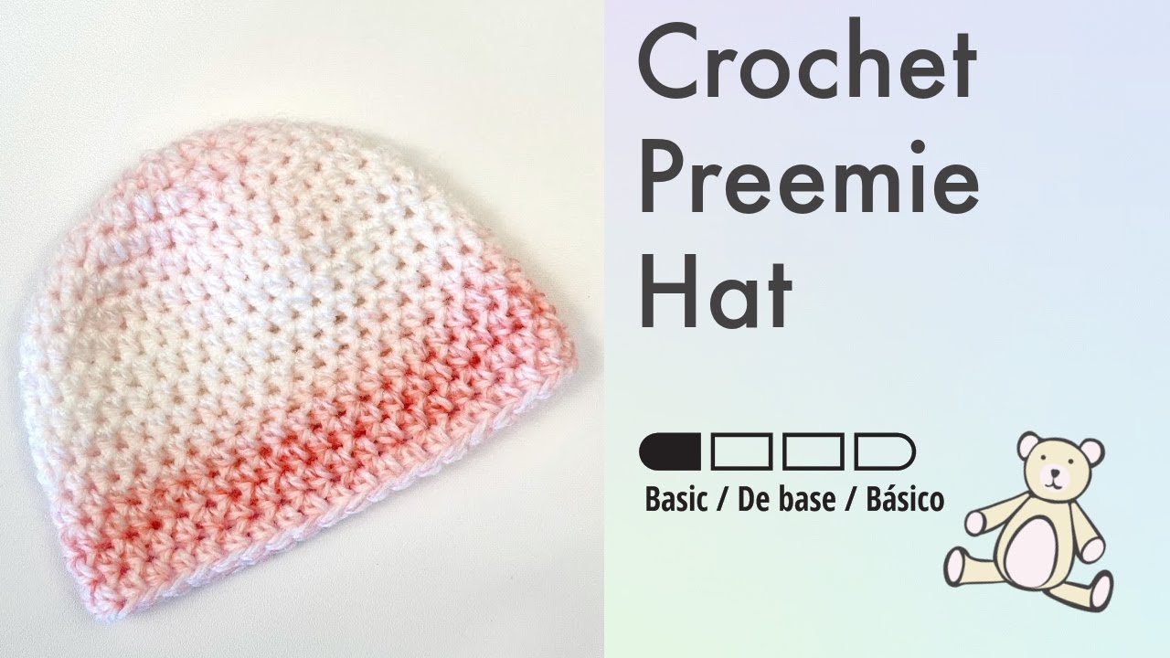 Simple Preemie Hat | Crochet Pattern, Easy