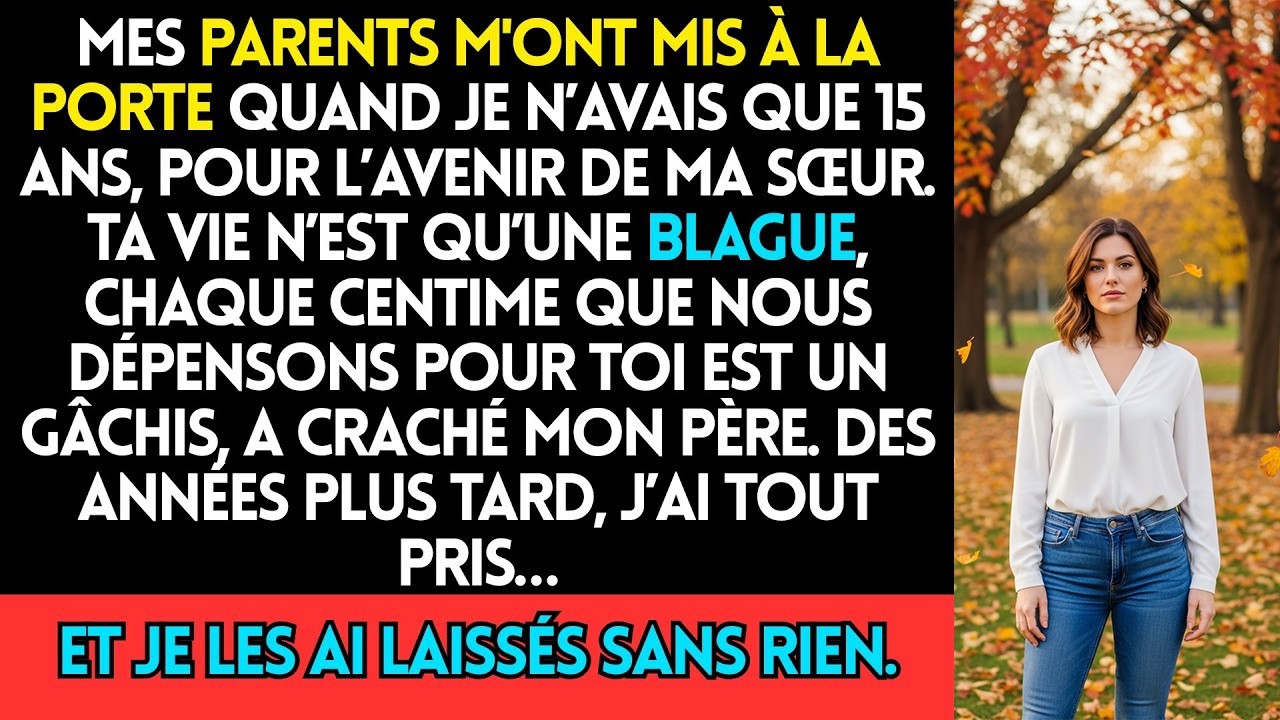 Mes Parents M’ont Mis À La Porte Quand J’avais Seulement 15 Ans Pour Le « Futur » De Ma Sœur, Ta