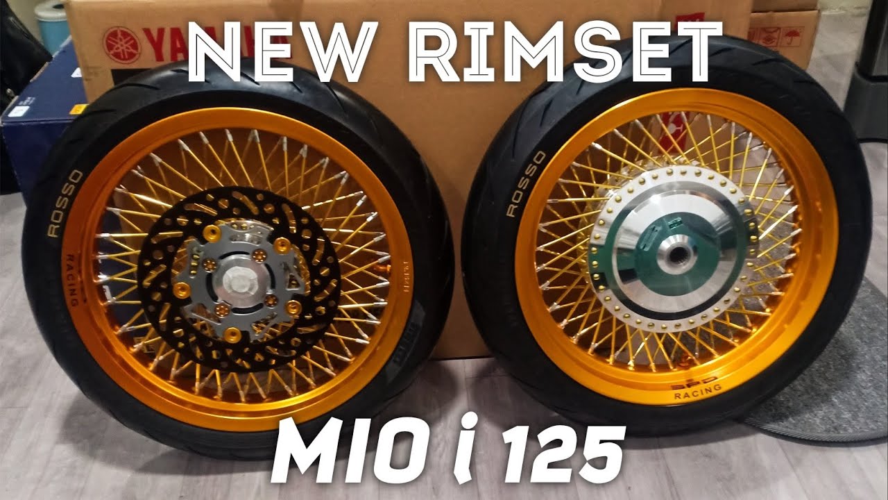 NEW RIMSET for MIO i 125