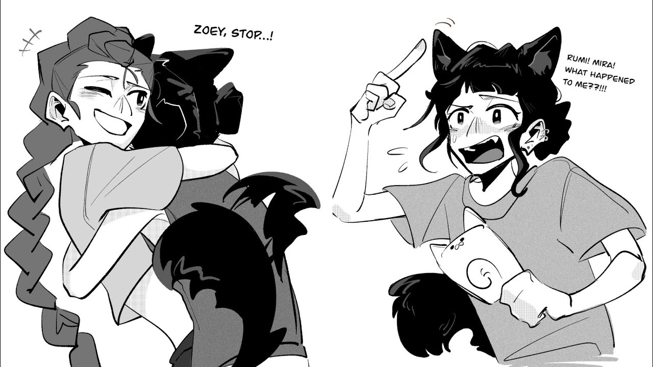 Puppy Zoey! KPop Demon Hunters Comic Dub
