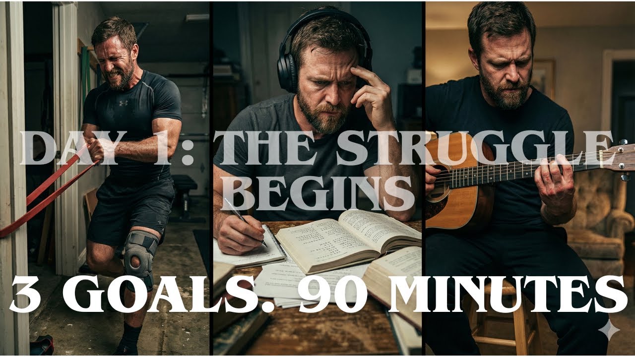 Rebuilding Myself From Zero: Day 1 (Live)