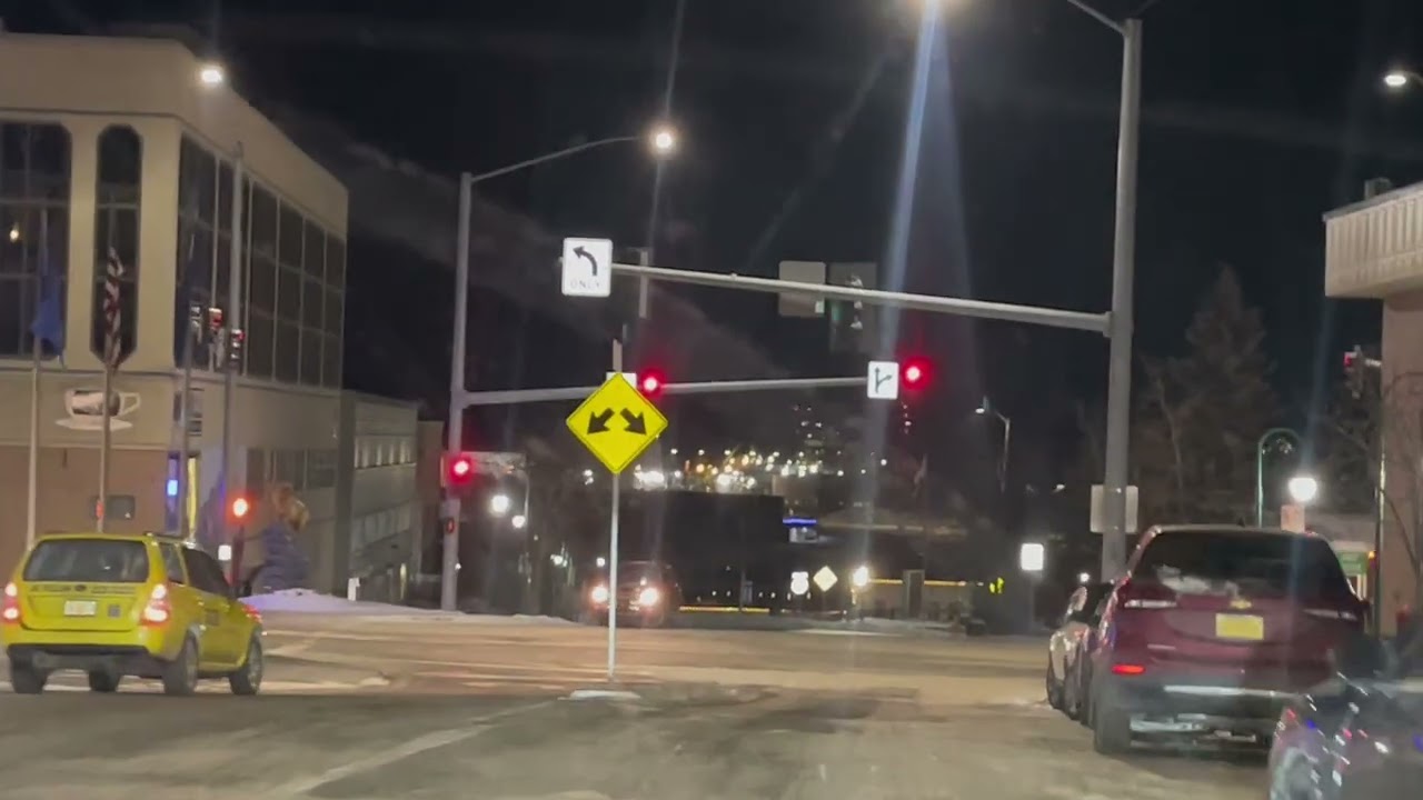 Downtown Anchorage at 2AM | Late Night Alaska Drive