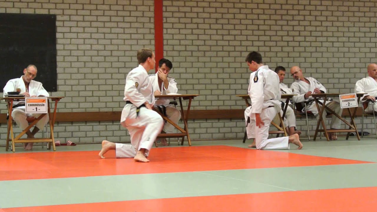 Jiu Jitsu | 3e Dan | Ne-Waza-Kata (Thema 1.2)