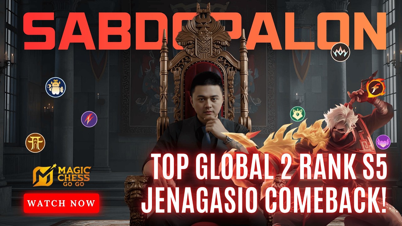 🔴TOP GLOBAL 2 S5 - LIVE MAGIC CHESS GO GO! #magicchessgogo #mcggidcreator