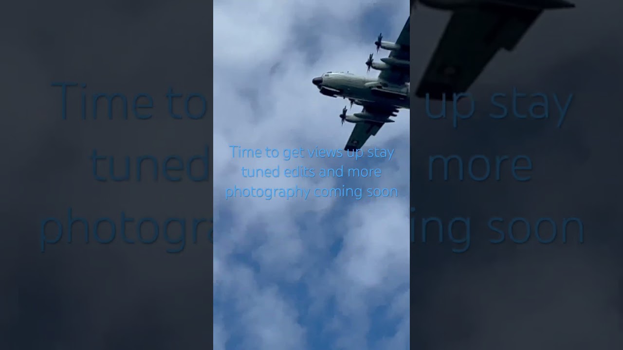 LC-130H Hercules fly over #shortz #aviation