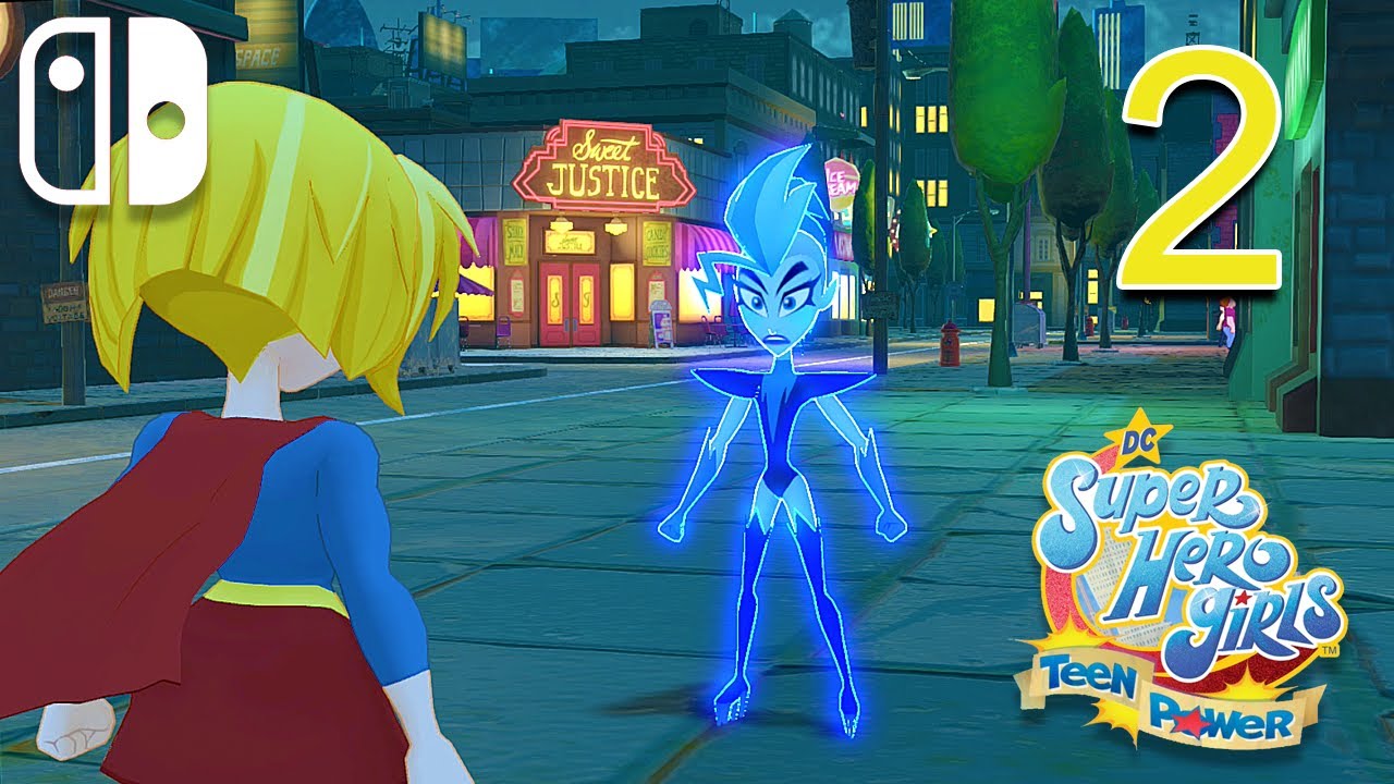 DC Super Hero Girls Teen Power - Chapter 2 - Nintendo Switch Walkthrough Gameplay