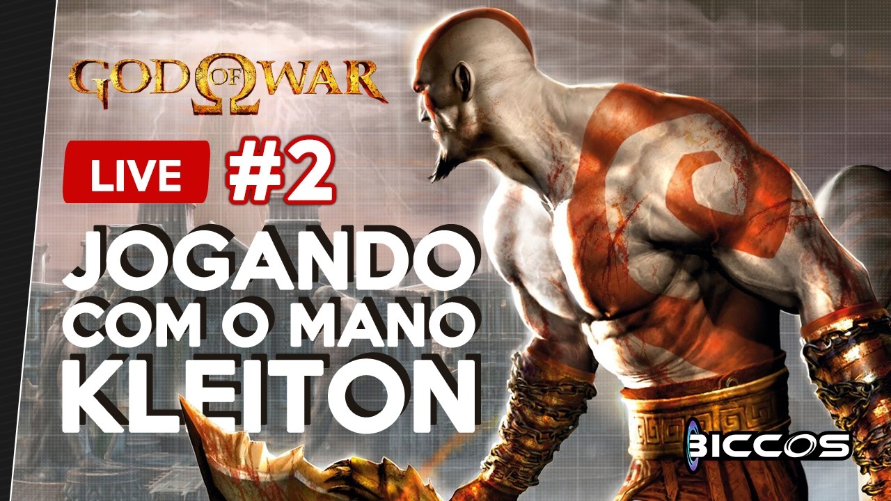🔴 LIVE - Jogando God of War (2005) - Parte 2