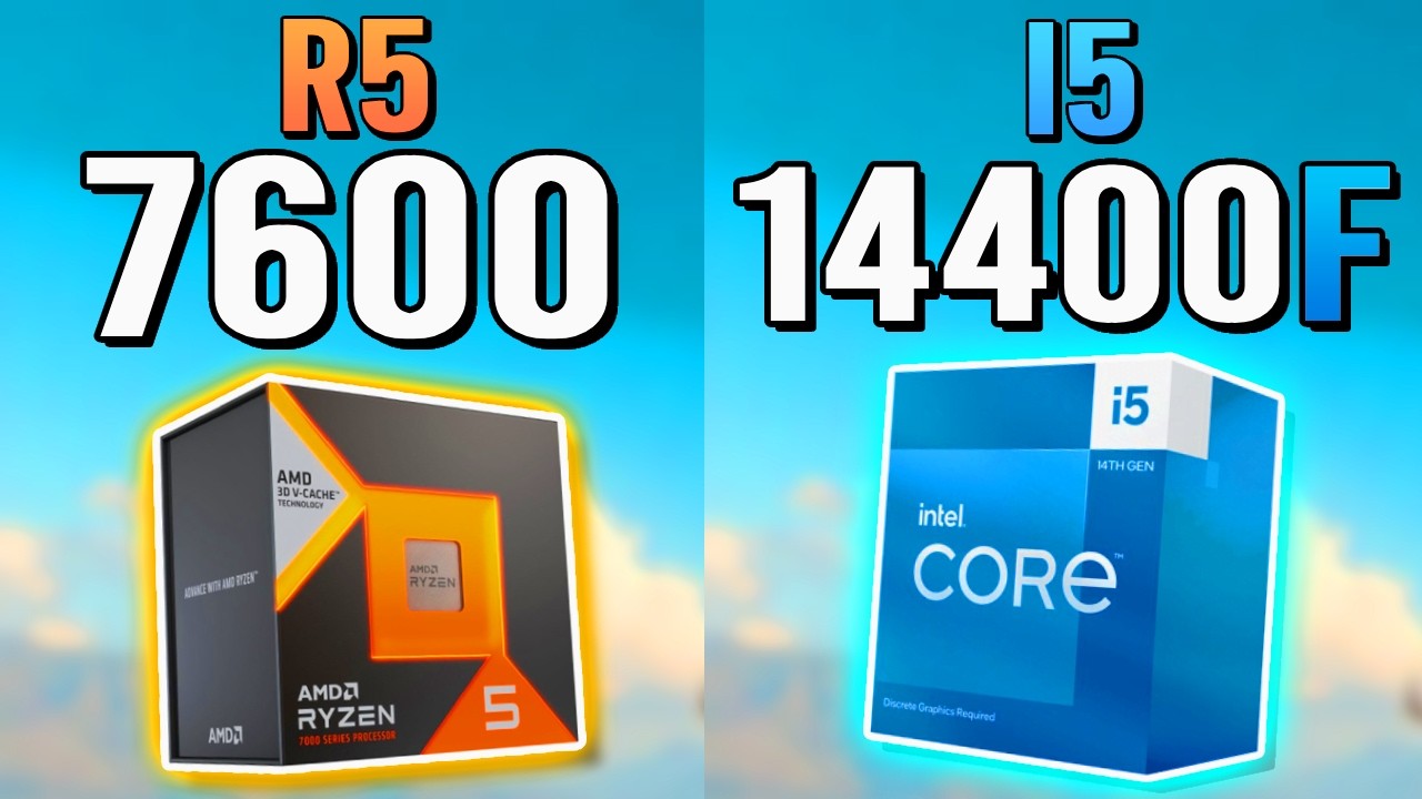 R5 7600 vs i5 14400F  -  Intel or AMD?!