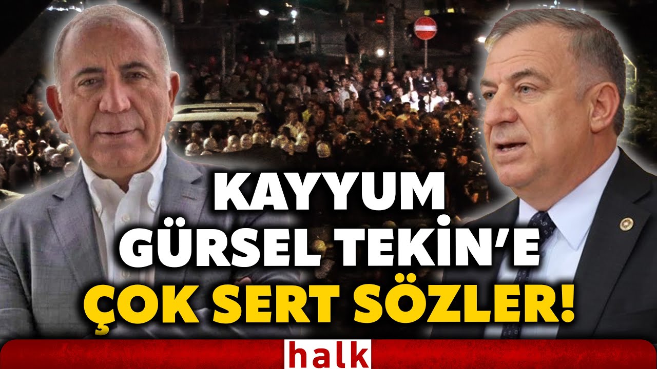 CHP’li Gökan Zeybek, kayyum Gürsel Tekin ve beraberindekilere ağır sözlerle yüklendi!