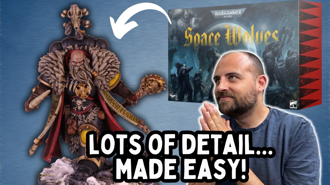 How to Paint the New Space Wolves Wolf Priest – It’s Easier Than It Looks!