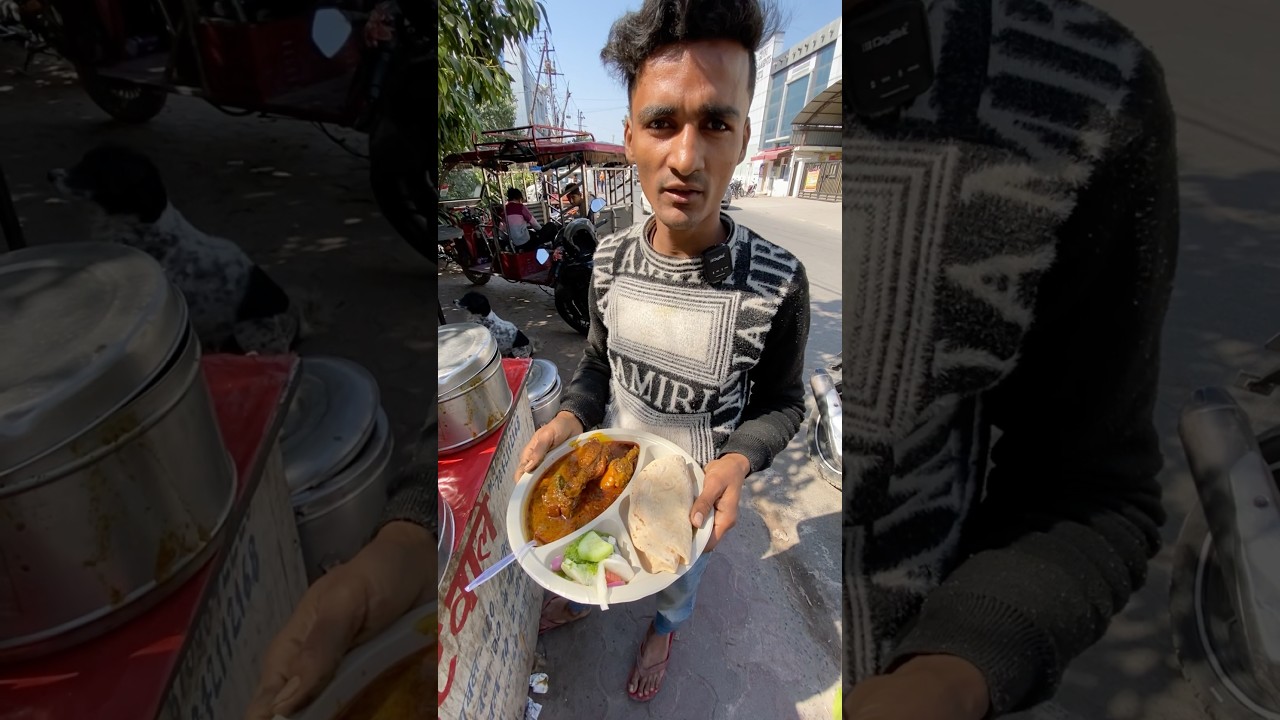 140/-रुपये में Noida की Best Chicken Roti 😋❤️🔥#shorts #india #food #youtubeshorts #trendingshorts
