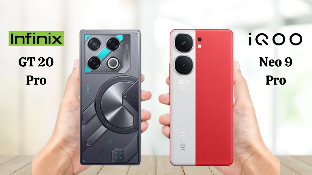 Infinix GT 20 Pro Vs iQOO Neo 9 Pro - Full Comparison 2024