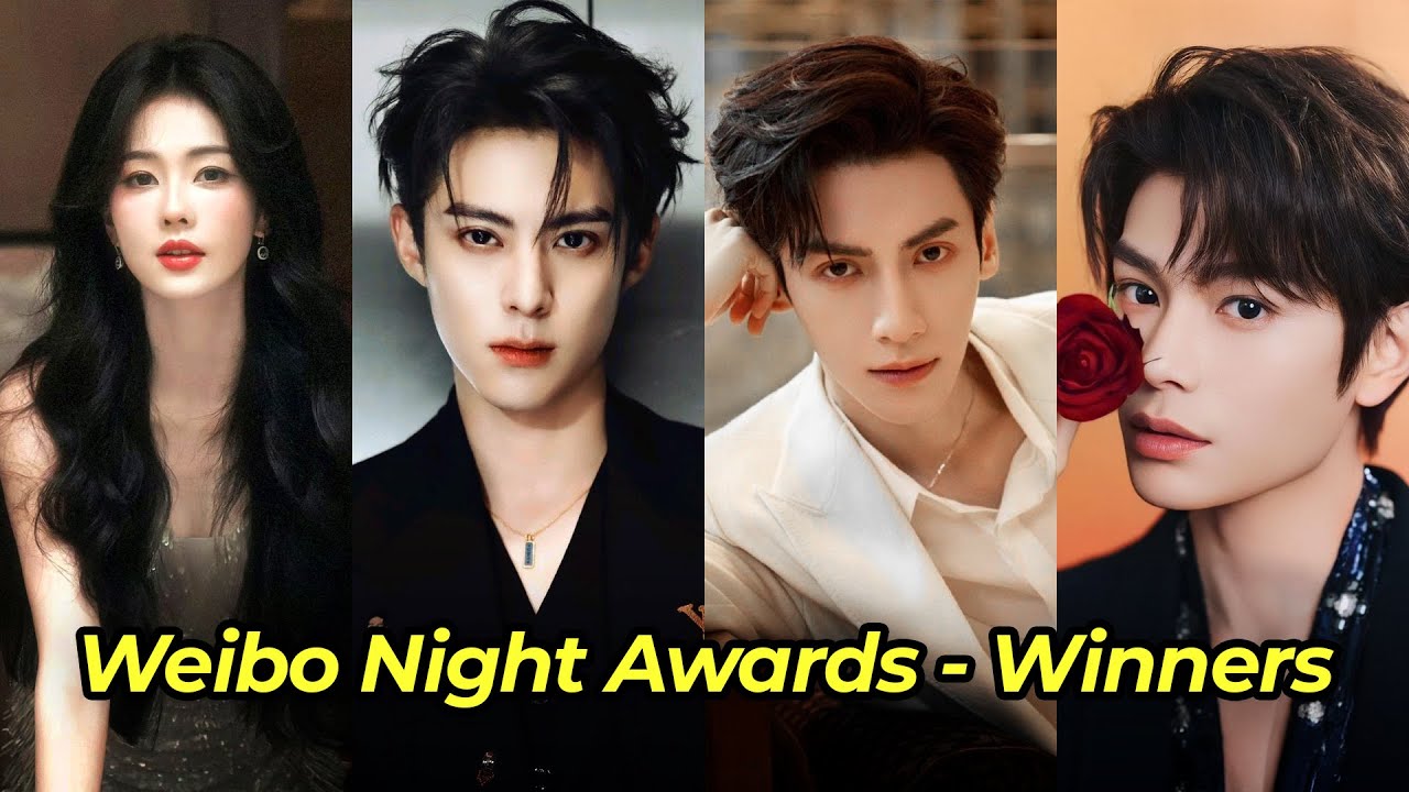 The winners of The 2024 Weibo Awards. #weibo #cdrama2024 #weiboawards #chinesedrama